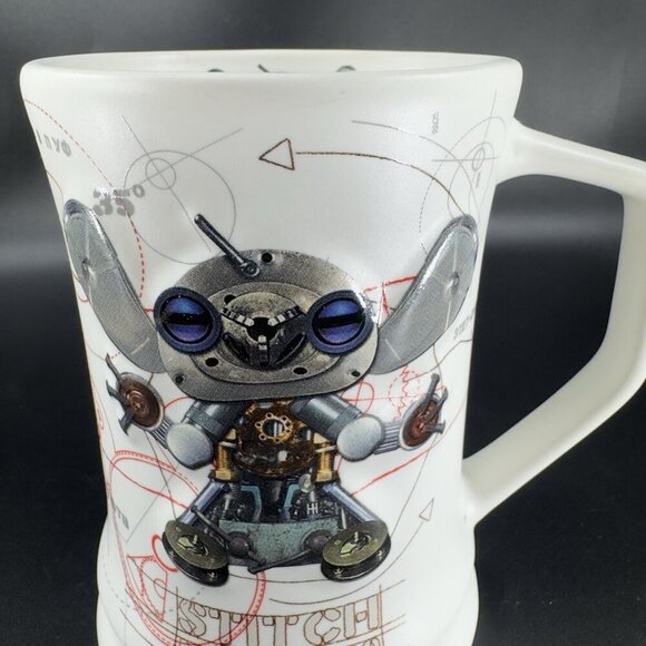 Disney Parks Stitch Model Coffee Mug Cup Robot Ceramic Tall Raised Mug Cup VTG - Picture 6 of 14
